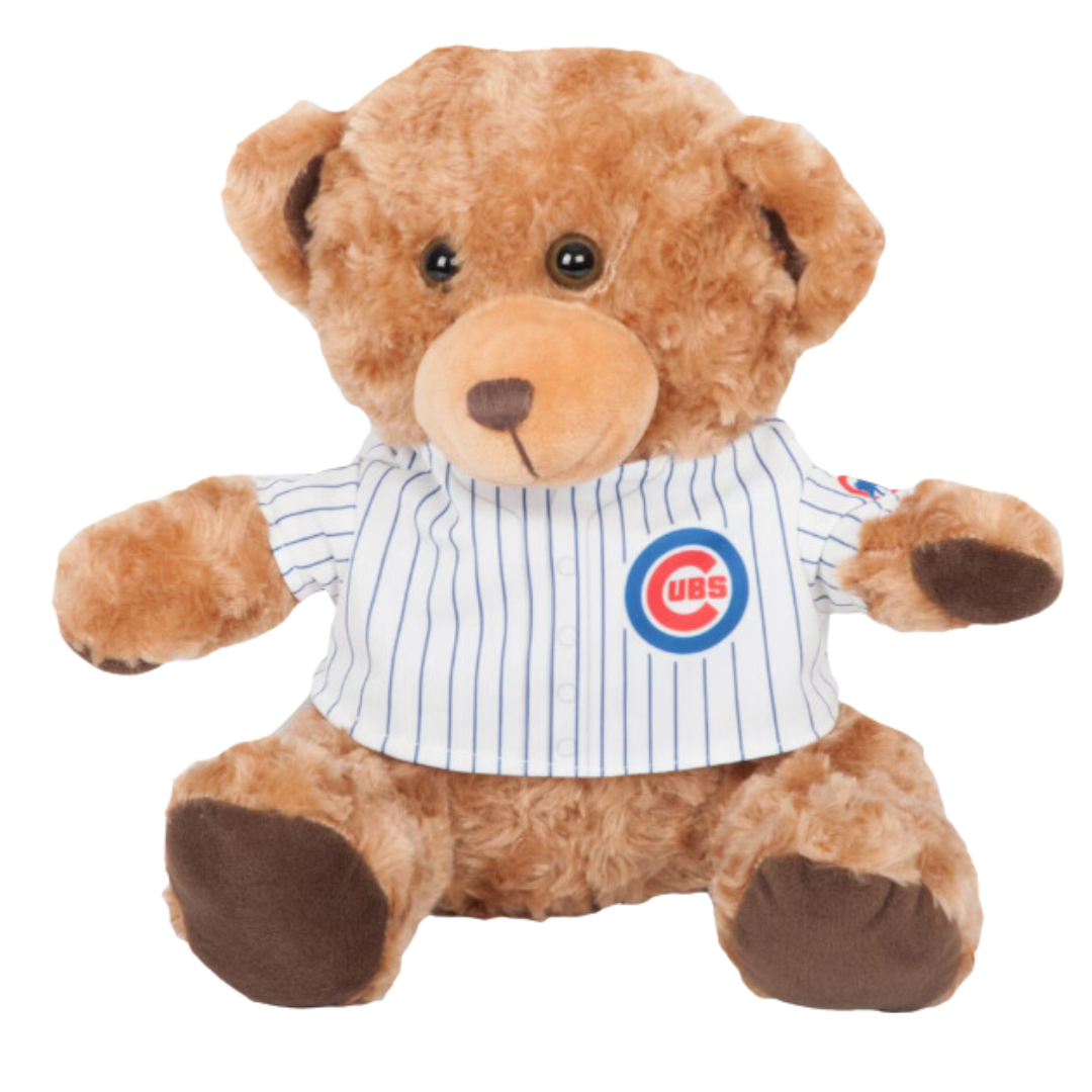 Chicago Cubs Plush Pinstripe Jersey Bear PLUSH FOCO