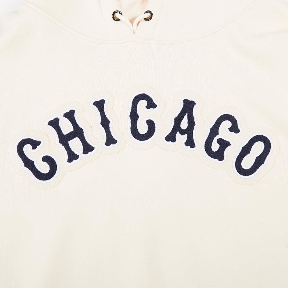 Chicago Cubs Retro Fleece Cream Hoodie by Pro Standard Sweatshirts & Hoodies PRO STANDARD