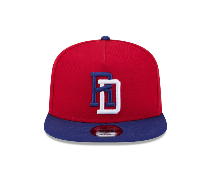 Dominican Republic Baseball World Baseball Classic 9Fifty A-Frame Snapback Cap by New Era Caps NEW ERA CAP COMPANY