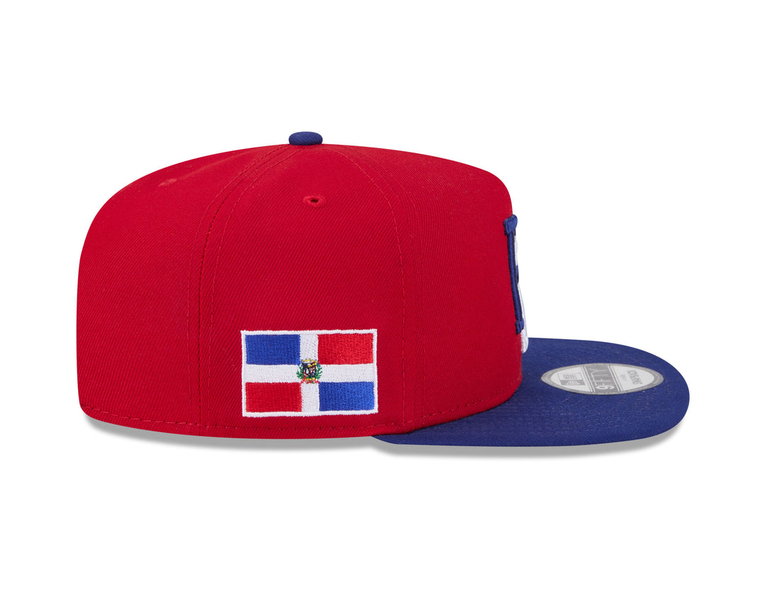 Dominican Republic Baseball World Baseball Classic 9Fifty A-Frame Snapback Cap by New Era Caps NEW ERA CAP COMPANY