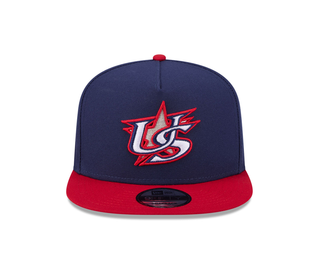 USA Baseball World Baseball Classic 9Fifty A-Frame Snapback Cap by New Era Caps NEW ERA CAP COMPANY