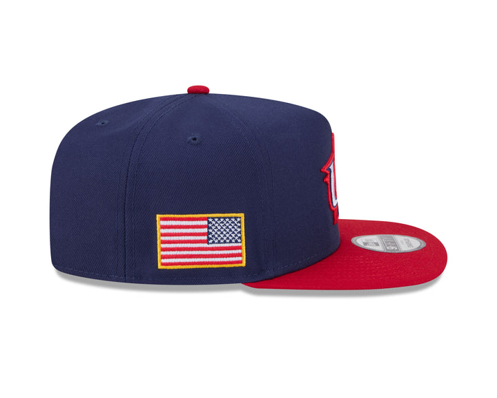 USA Baseball World Baseball Classic 9Fifty A-Frame Snapback Cap by New Era Caps NEW ERA CAP COMPANY