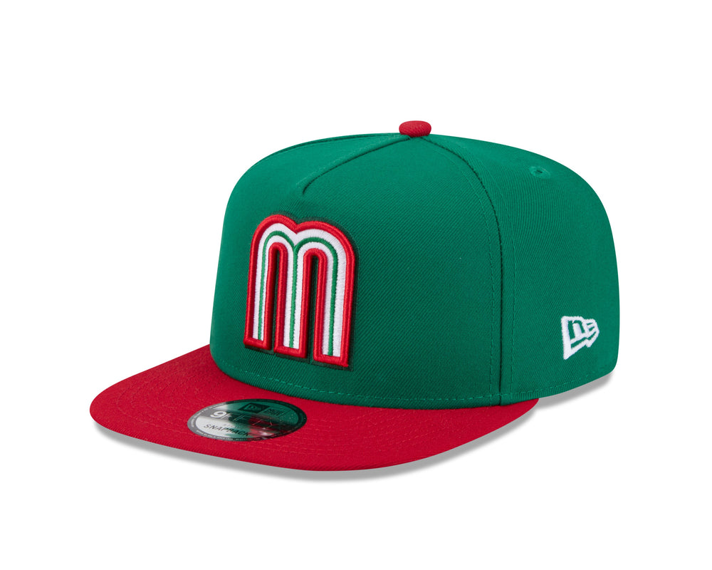 Mexico Baseball World Baseball Classic 9Fifty A-Frame Snapback Cap by New Era Caps NEW ERA CAP COMPANY