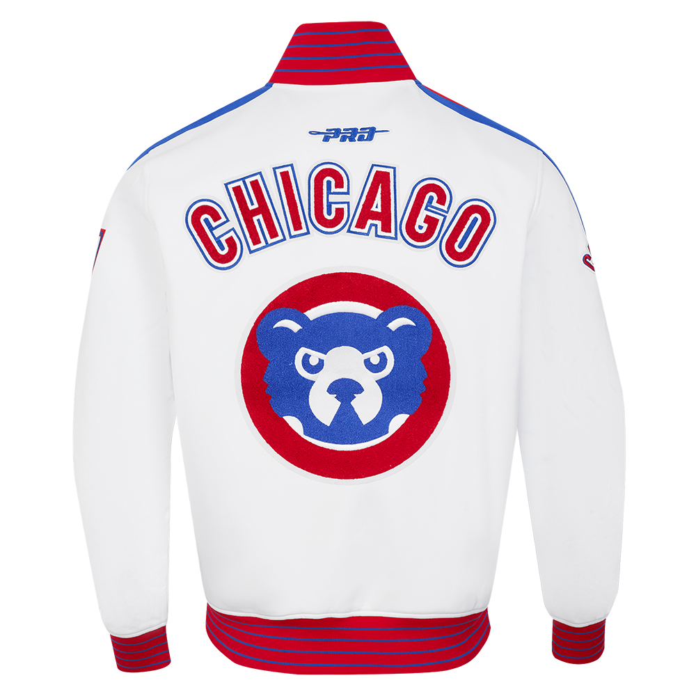 Chicago Cubs Angry Bear Logo Jacket by Pro Standard Jackets & Outerwear PRO STANDARD