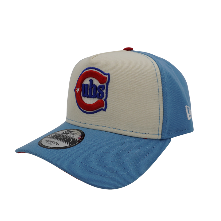 Chicago Cubs 150th Anniversary Alternate 2 Sky 940 Snapback Cap by New Era Caps NEW ERA CAP COMPANY