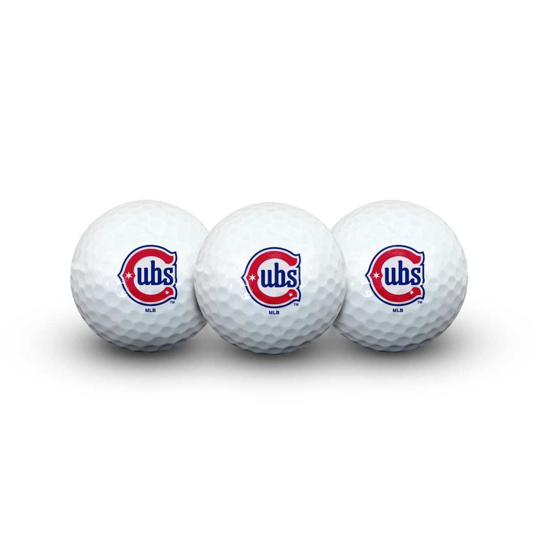 Chicago Cubs Blues Alt Golf Ball Set by Wincraft Sporting Goods WINCRAFT