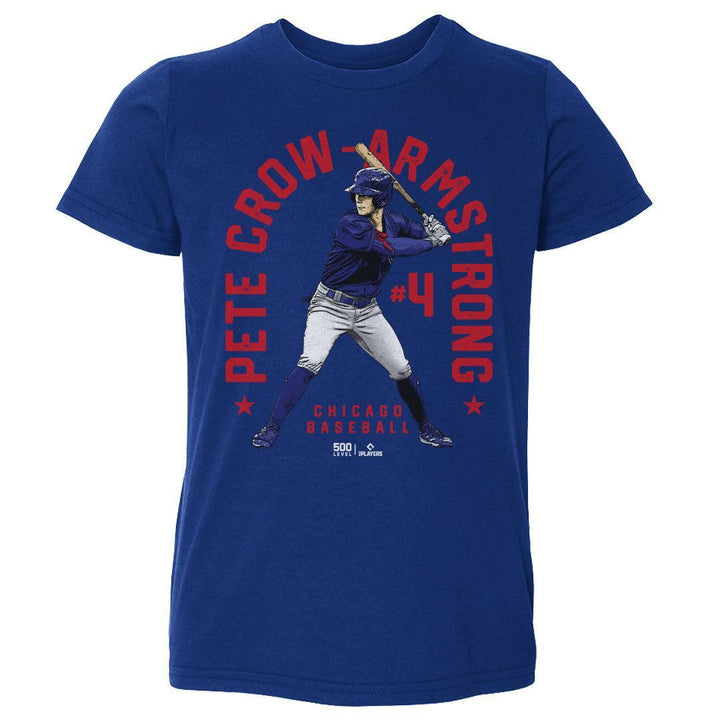 Chicago Cubs Pete Crow-Armstrong Toddler T-Shirt Kids Toddler T-Shirt 500 LEVEL