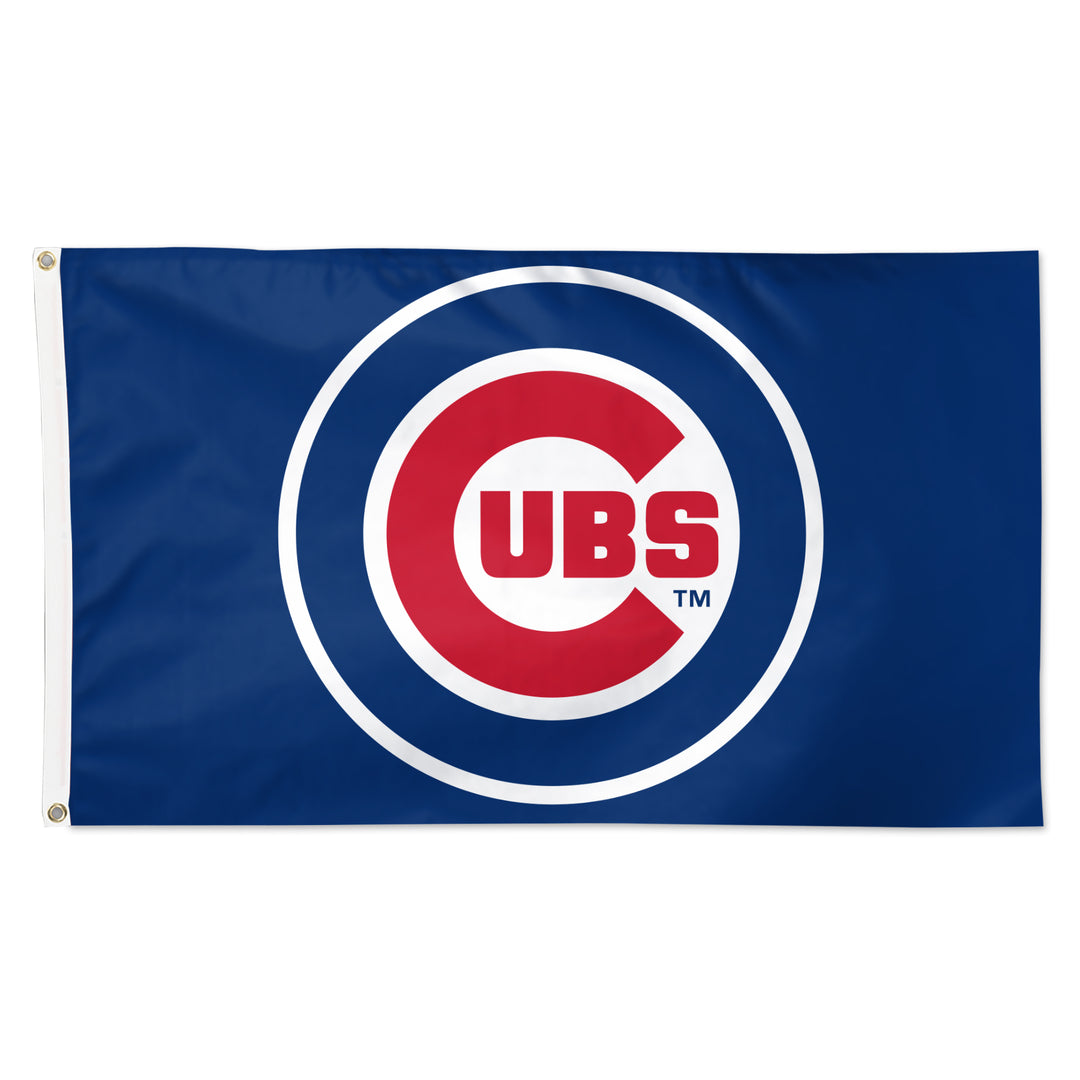 Chicago Cubs Team Bullseye Flag Royal by Wincraft NOVPLSCHI WINCRAFT