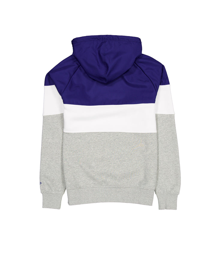 Chicago Cubs 1914 Quarter Zip Hoodie Grey Navy by New Era Sweatshirts & Hoodies Ivy Shop