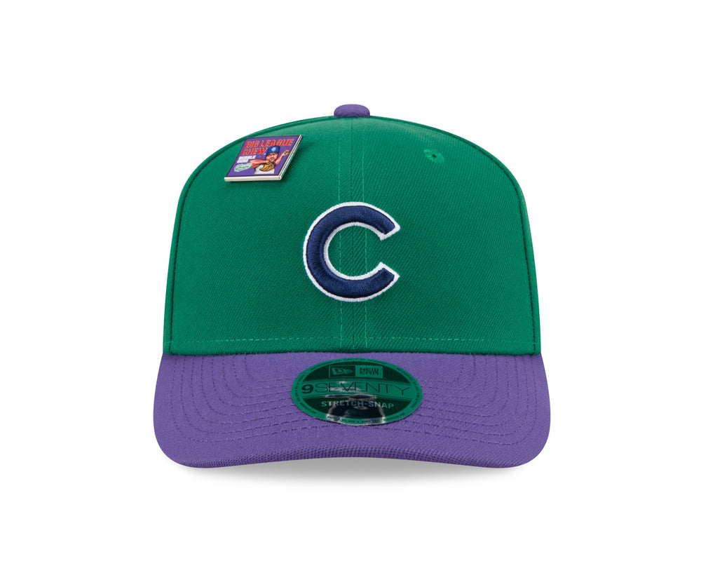 CHICAGO CUBS NEW ERA BIG LEAGUE CHEW GRAPE 9SEVENTY SNAPBACK CAP Caps NEW ERA CAP COMPANY