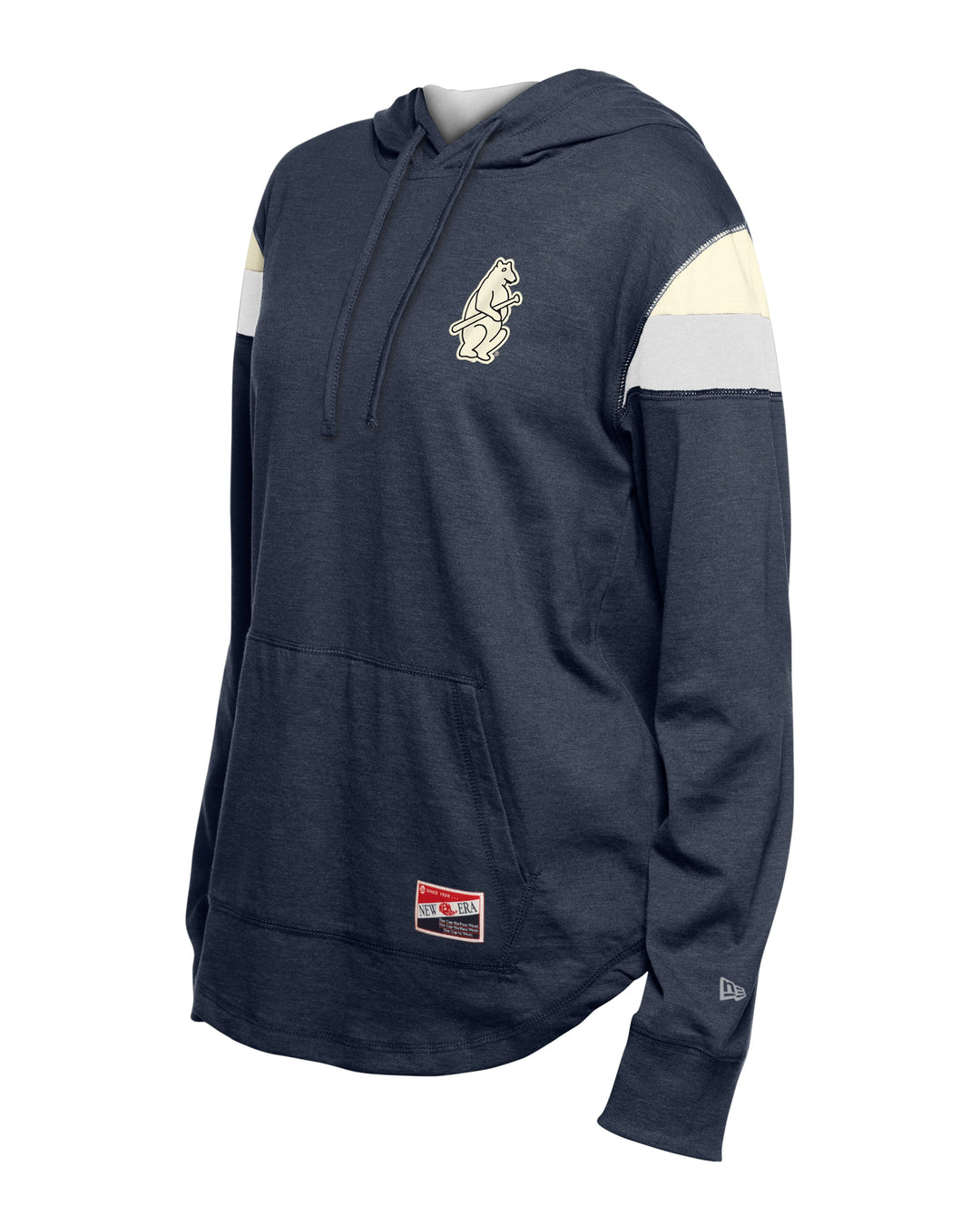 Chicago Cubs 1914 Throwback Navy Women's Raglan Hoodie by New Era Sweatshirts & Hoodies NEW ERA CAP COMPANY