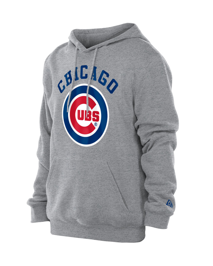 Chicago Cubs Logo Game Day Hoodie Grey by New Era Sweatshirts & Hoodies NEW ERA CAP COMPANY INC