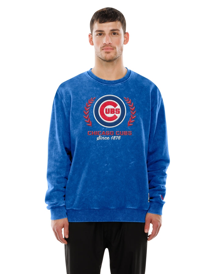 Chicago Cubs Throwback Crewneck by New Era Sweatshirts & Hoodies Ivy Shop
