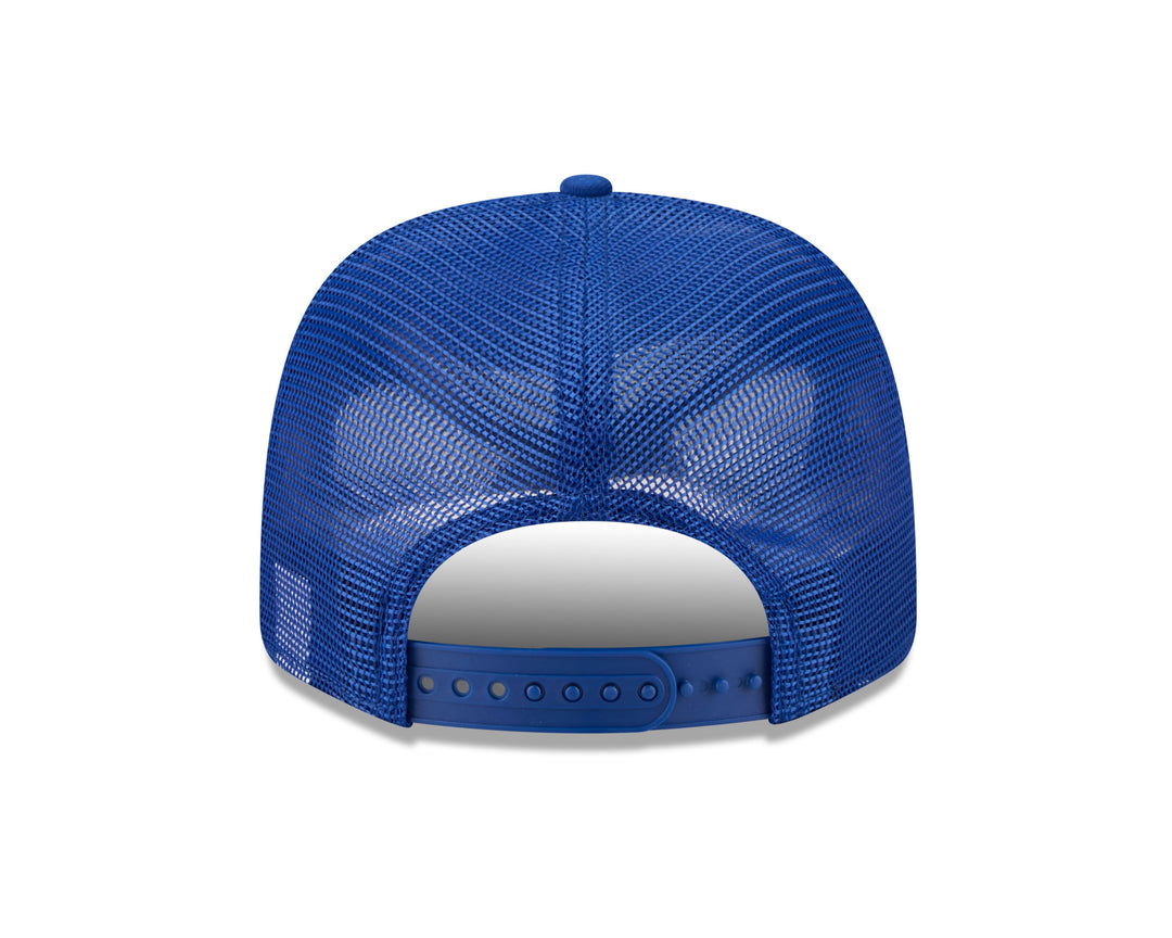 Chicago Cubs Patch Trucker 9SEVENTY Snapback Blue Cap by New Era Caps NEW ERA CAP COMPANY