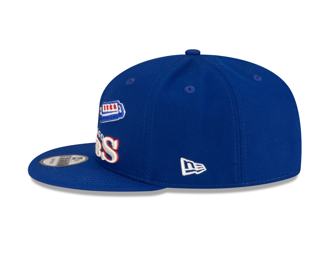 Chicago Cubs 150th Anniversary Chicago Blues Story Cap by New Era Caps NEW ERA CAP COMPANY