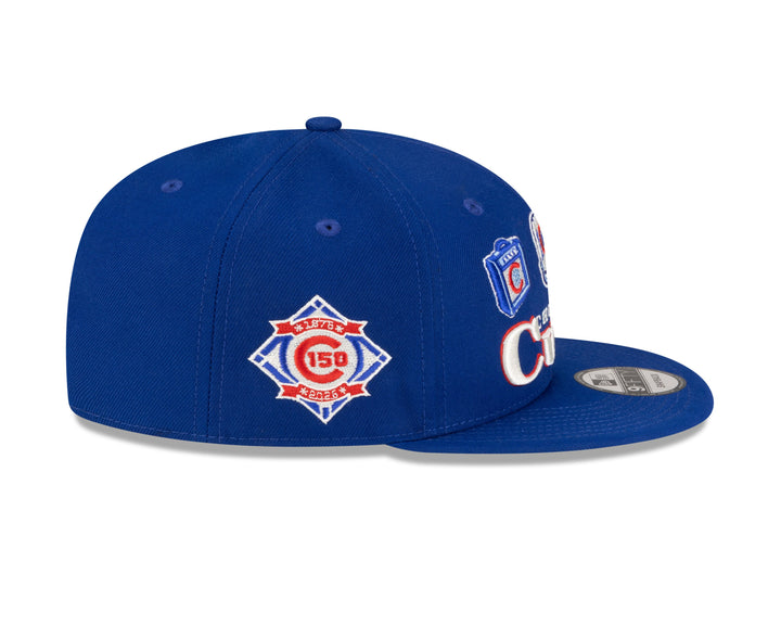 Chicago Cubs 150th Anniversary Chicago Blues Story Cap by New Era Caps NEW ERA CAP COMPANY