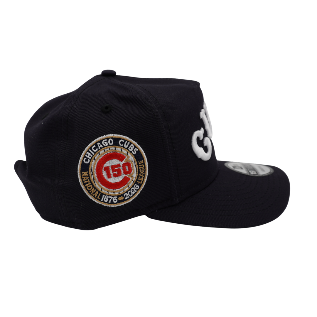 Chicago Cubs 150th Anniversary 1914 Vintage Script Snapback Cap by New Era Caps NEW ERA CAP COMPANY
