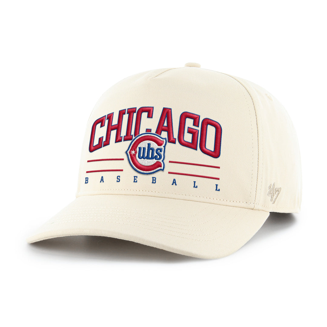 Chicago Cubs Blues Alt Logo Roscoe Hitch Adjustable Cap by '47 Brand Caps '47 BRAND