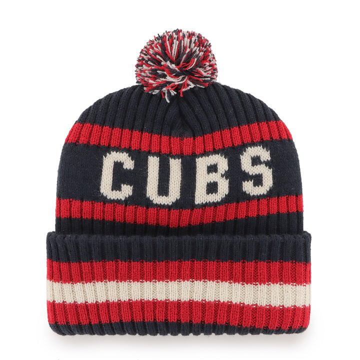 Chicago Cubs 1914 Bering Navy Cuffed Knit Beanie by '47 Brand Knits '47 BRAND