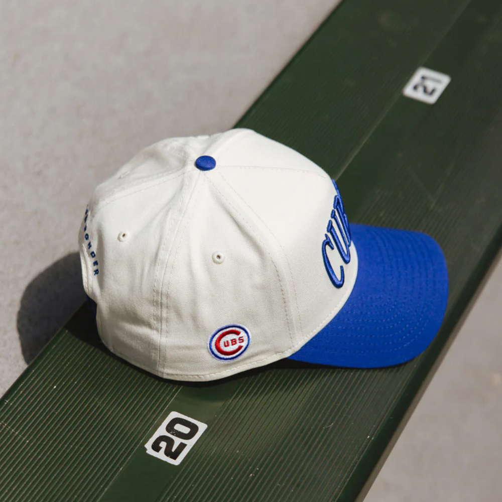 Chicago Cubs X Alice & Wonder Cubbies Two Tone Puff Cap Caps Alice & Wonder