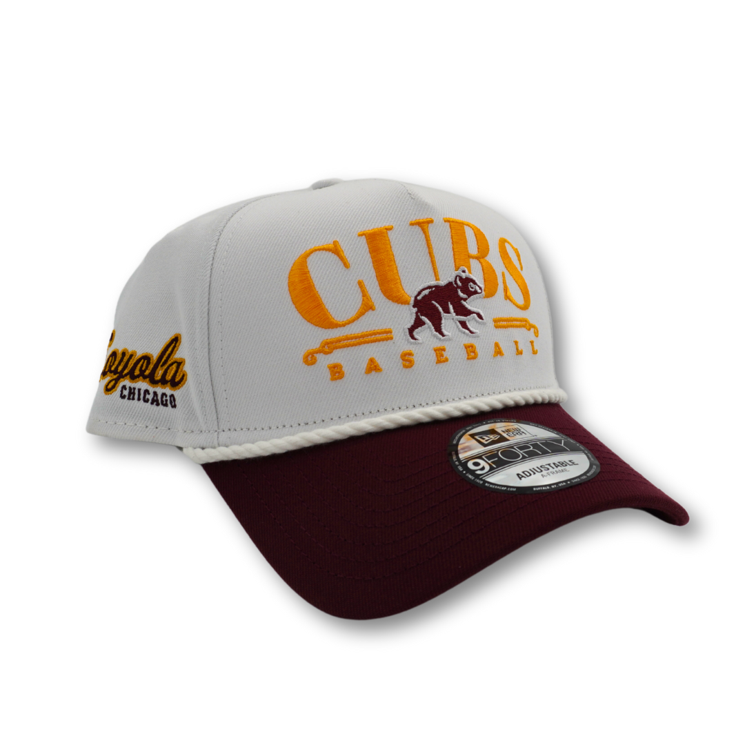 Chicago Cubs X Loyola 9Forty Adjustable Cap by New Era Caps NEW ERA CAP COMPANY INC