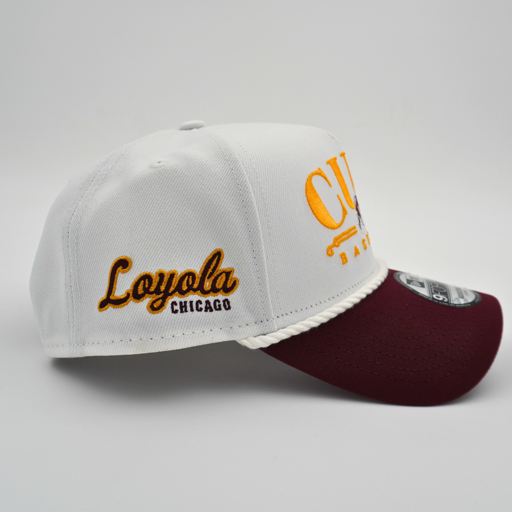 Chicago Cubs X Loyola 9Forty Adjustable Cap by New Era Caps NEW ERA CAP COMPANY INC
