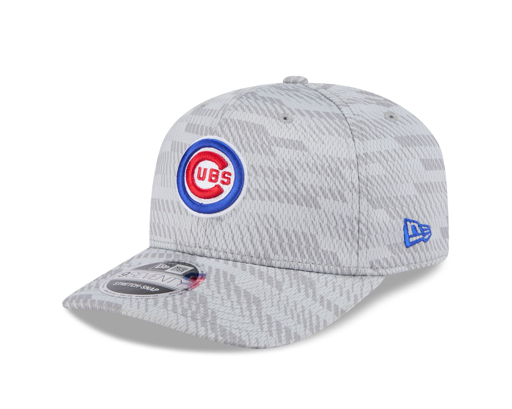 Chicago Cubs Bullseye Grey 9Forty Snapback Cap by New Era Caps NEW ERA CAP COMPANY INC