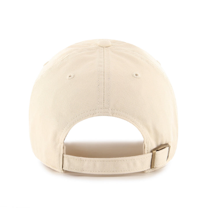 Chicago Cubs Blues Alt Script Side Hit Natural Clean Up Cap by '47 Brand Ivy Shop