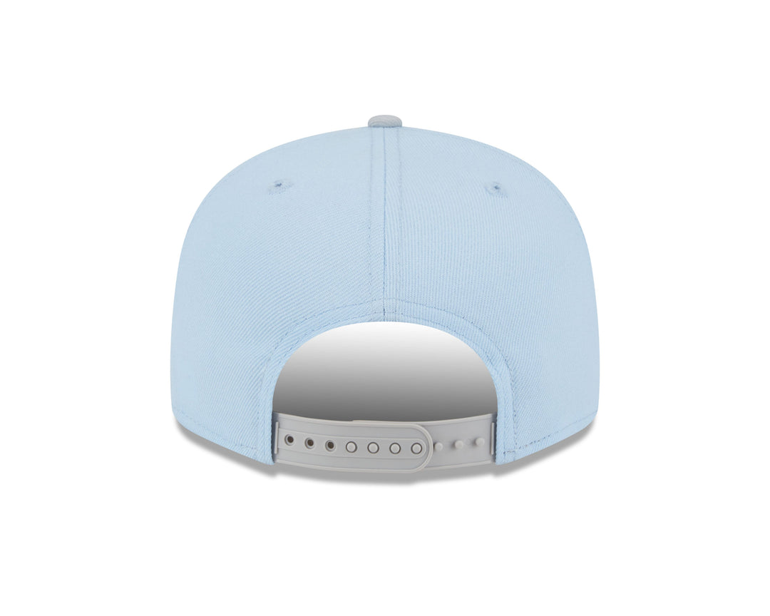 Chicago Cubs Bullseye Two Tone Light Blue 9Fifty Snapback Cap by New Era Caps Ivy Shop