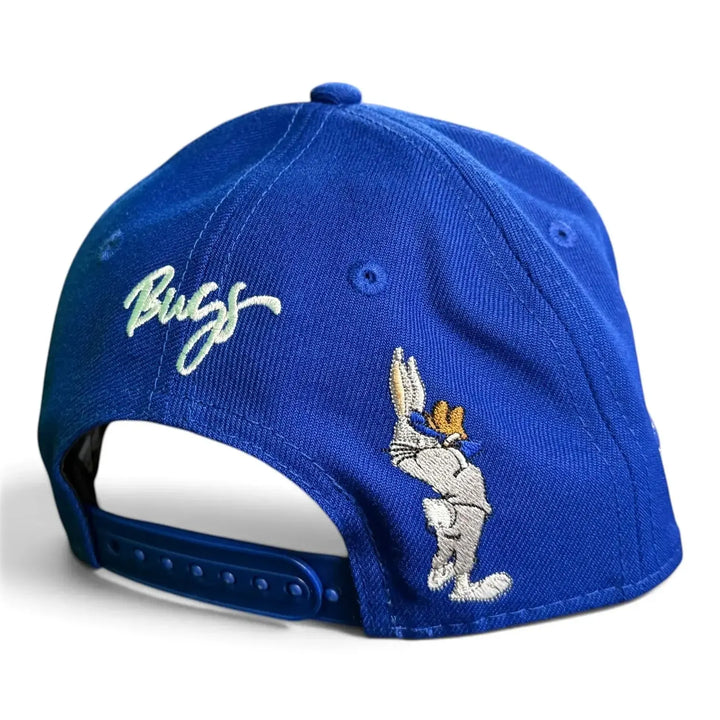 Chicago Cubs x Bugs Bunny Looney Tunes Youth 9FORTY Snapback Cap in Royal by New Era Caps NEW ERA CAP COMPANY