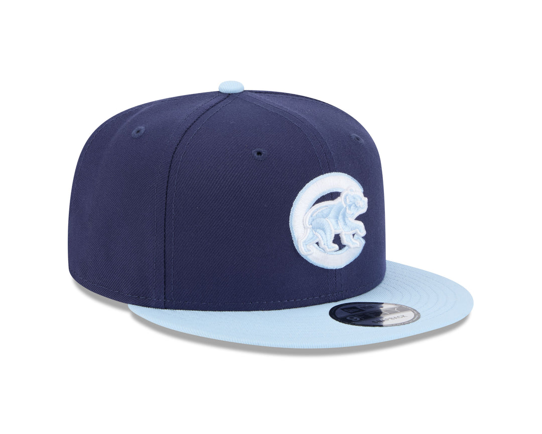 Chicago Cubs Waking Bear Two Tone Navy 9Fifty Snapback Cap by New Era Caps NEW ERA CAP COMPANY INC