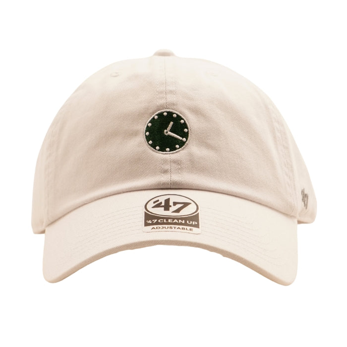 Chicago Cubs Wrigley Field Clock Clean-Up Cap in White by '47 Brand Caps TWINS ENTERPRISE INC