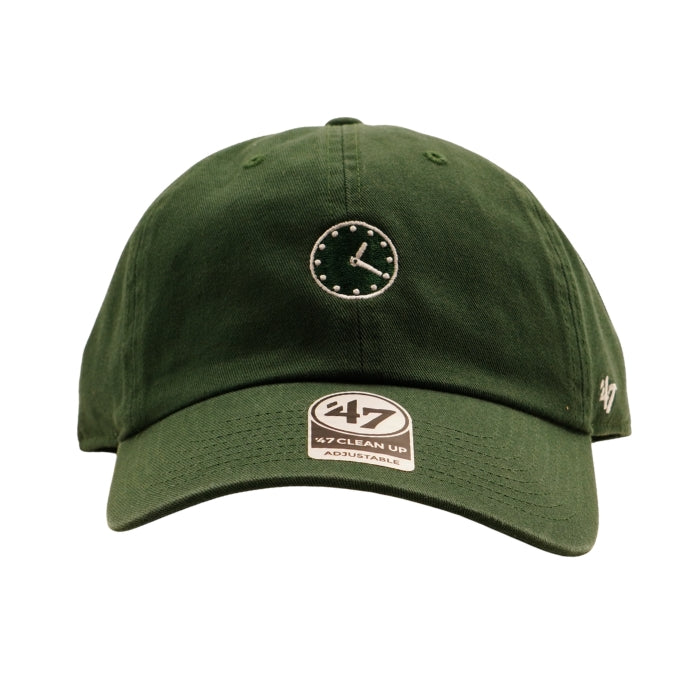 Chicago Cubs Wrigley Field Clock Clean-Up Cap in Green by '47 Brand Caps TWINS ENTERPRISE INC