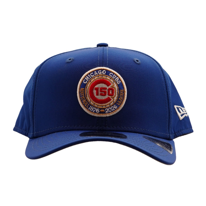 Chicago Cubs 150th Anniversary Logo Cap in Royal Blue by New Era Caps NEW ERA CAP COMPANY