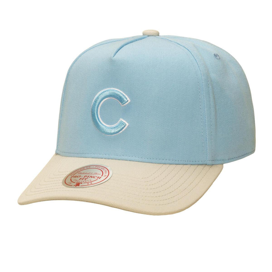 Chicago Cubs Cooperstown Pro Gleam Trucker Cap by Mitchell & Ness Caps MITCHELL n NESS