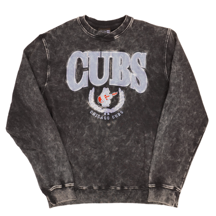 Chicago Cubs Blues Alternate Bear Crest Crewneck Sweatshirt by New Era Sweatshirts &amp; Hoodies New Era