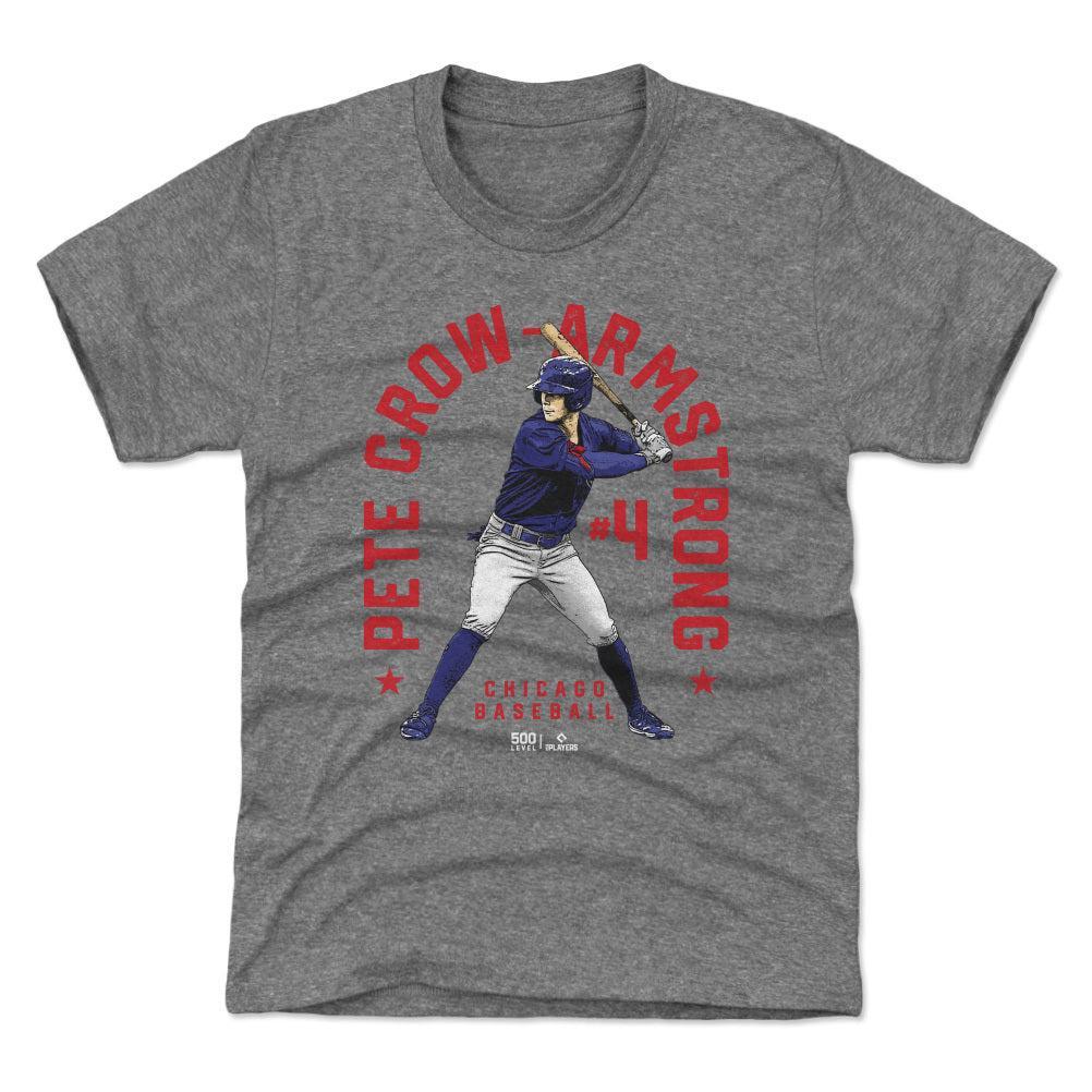Chicago Cubs Pete Crow-Armstrong Youth T-Shirt Kids T-Shirt 500 LEVEL