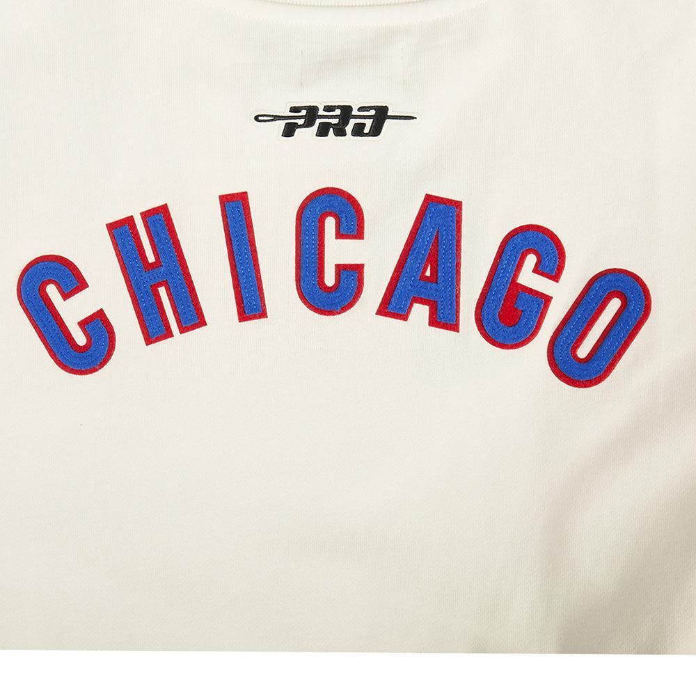 Chicago Cubs 1969 Cooperstown Crewneck Sweatshirt in Cream by Pro Standard Sweatshirts &amp; Hoodies PRO STANDARD