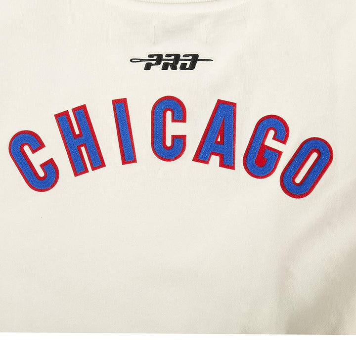 Chicago Cubs 1969 Cooperstown Crewneck Sweatshirt in Cream by Pro Standard Sweatshirts &amp; Hoodies PRO STANDARD