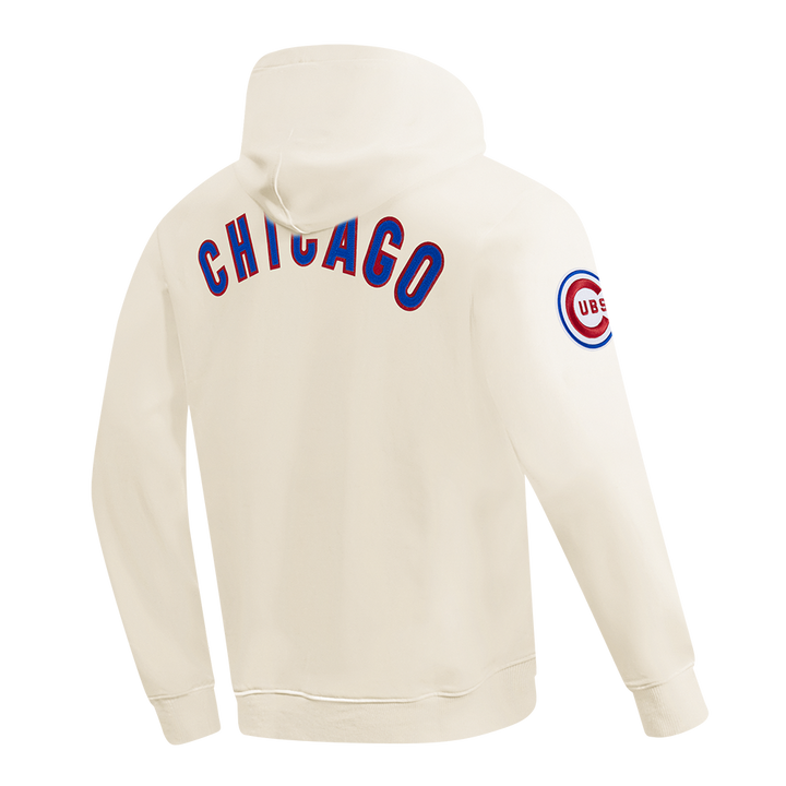 Chicago Cubs 1969 Cooperstown Hoodie in Cream by Pro Standard Sweatshirts &amp; Hoodies PRO STANDARD