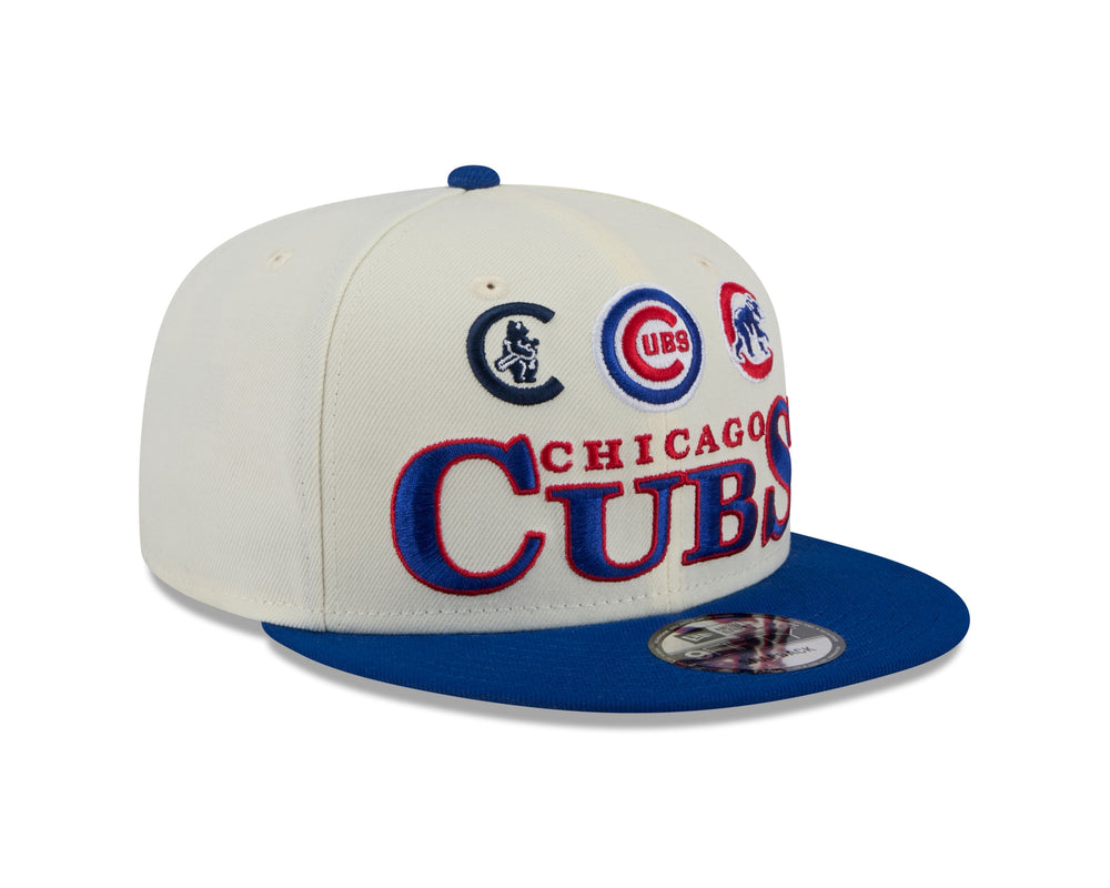 Chicago Cubs Logos Archive 9Fifty Snapback Cap by New Era Caps NEW ERA CAP COMPANY INC