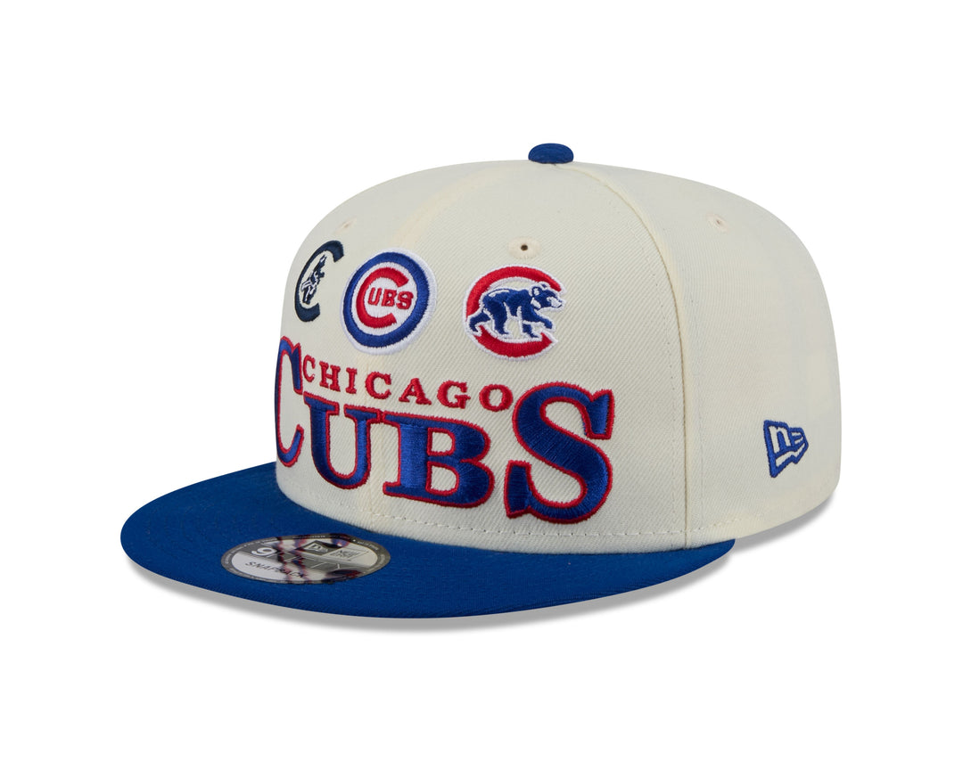 Chicago Cubs Logos Archive 9Fifty Snapback Cap by New Era Caps NEW ERA CAP COMPANY INC