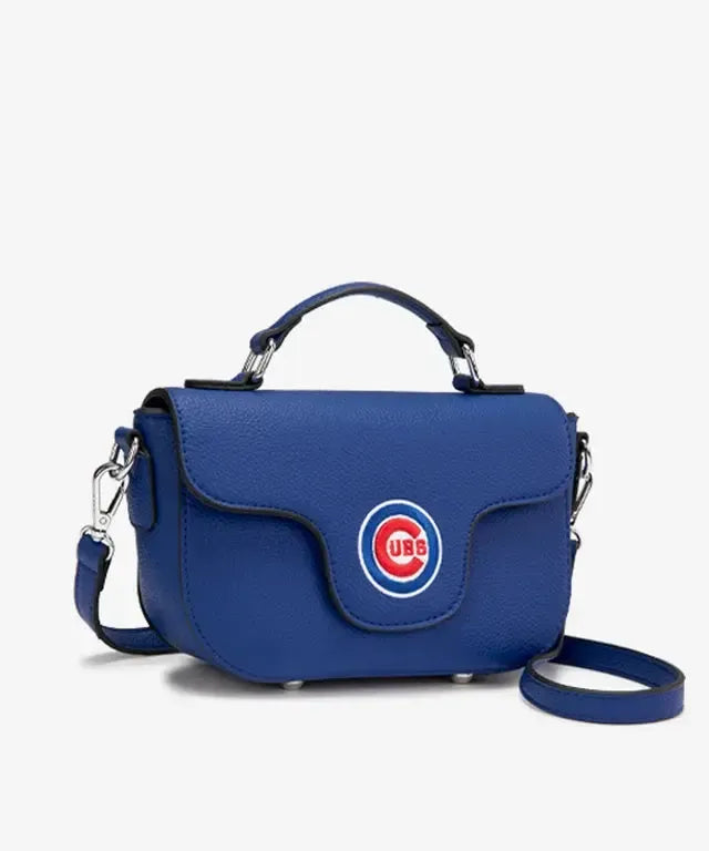 Chicago Cubs Logo Flap Crossbody Bag in Royal by Montana West Bags MONTANA WEST
