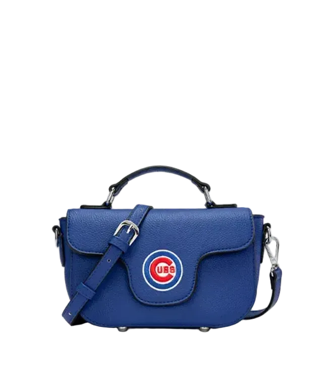 Chicago Cubs Logo Flap Crossbody Bag in Royal by Montana West Bags MONTANA WEST