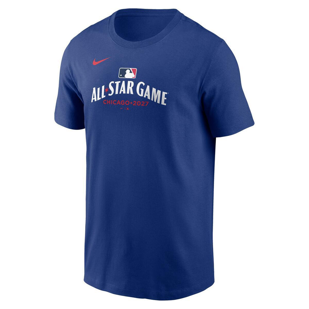 Chicago Cubs 2027 All-Star Game Nike Wordmark Tee in Royal Shirts NIKE USA