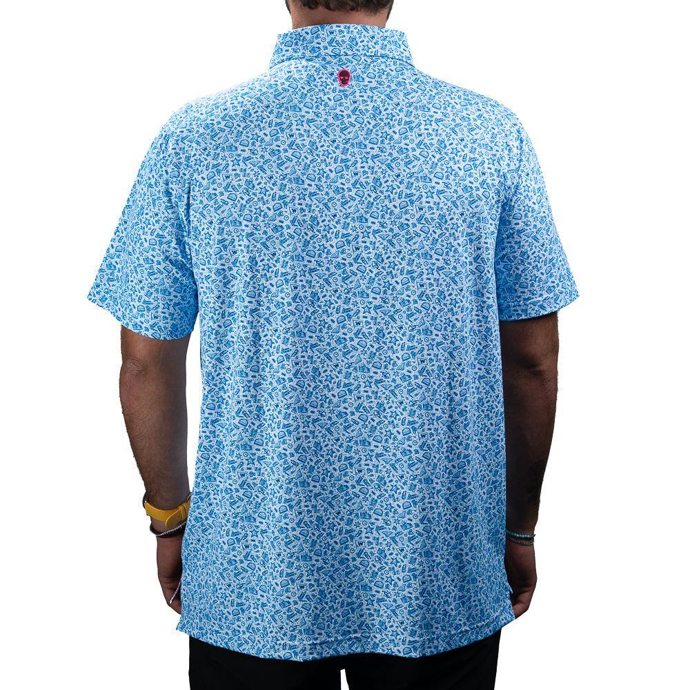 Chicago Cubs All-Star Game All-Over Print Polo by SWAG Polos SWAG