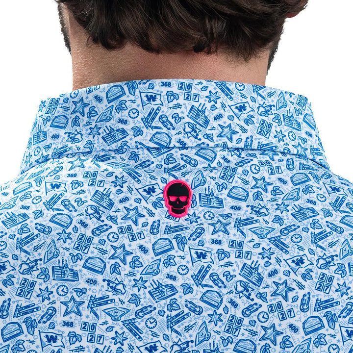 Chicago Cubs All-Star Game All-Over Print Polo by SWAG Polos SWAG
