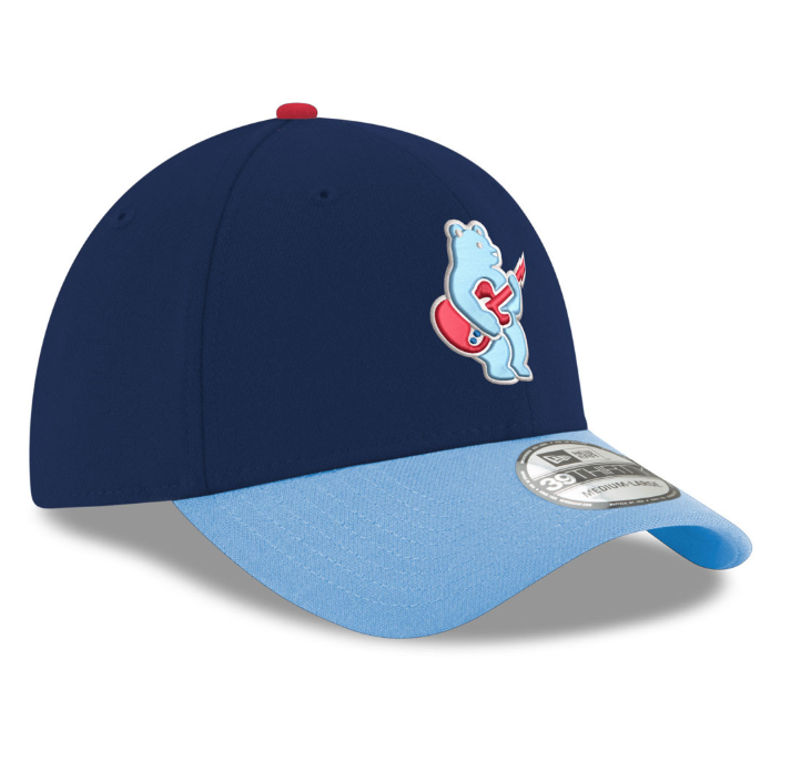 Chicago Cubs Alt Blues Rock Bear Navy Sky 39Thirty Cap Caps NEW ERA CAP COMPANY