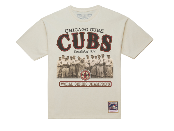 Chicago Cubs 1908 World Series Champions Classic T-Shirt by Mitchell & Ness T-Shirt MITCHELL n NESS