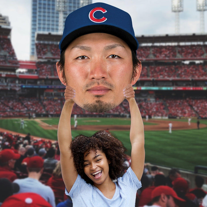 Seiya Suzuki - Big Head - Official MLB - Chicago Cubs - Foam Core Cutout Big Head UNASSIGNED